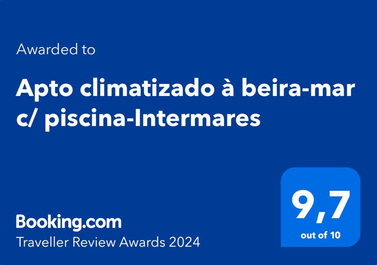 Apto Climatizado A Beira-Mar C/ Piscina-Intermares Cabedelo Exteriér fotografie